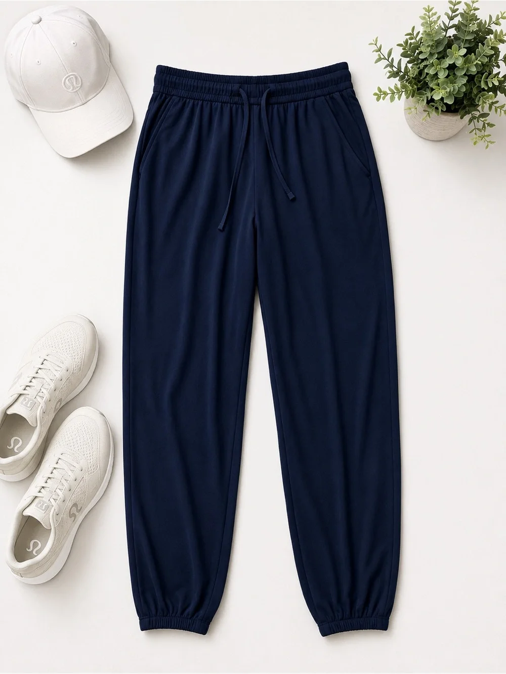 lululemon athletica Navy Drawstring Track Joggers